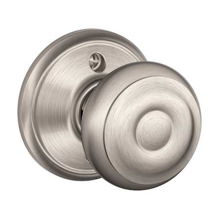 Schlage Schlage Georgian Satin Nickel Dummy Knob Right or Left Handed F170VGE0619